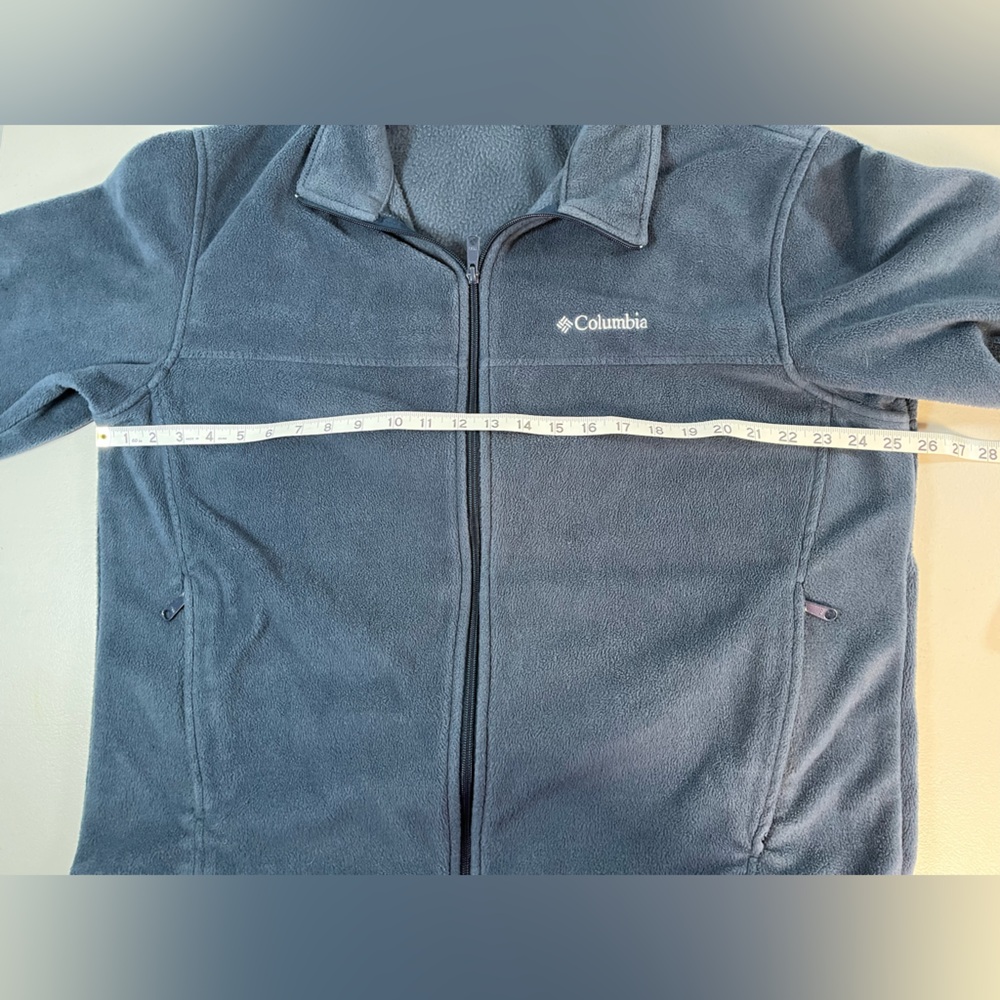 Women’s Columbia Navy Full-Zip Fleece Jacket - Picture 10 of 10